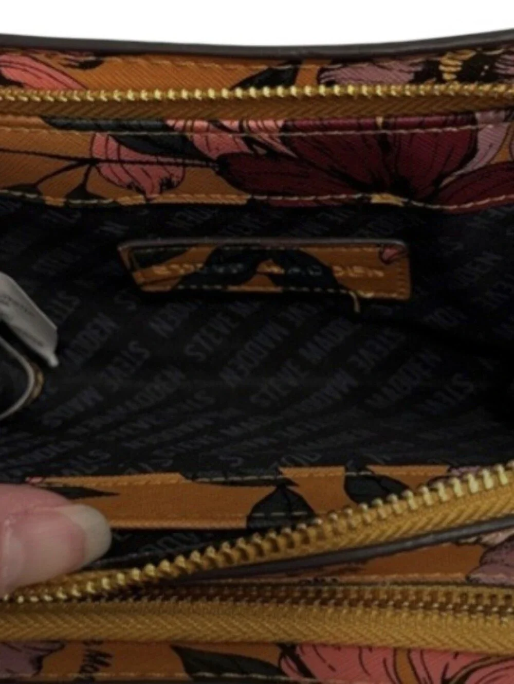 Steve Madden Floral Crossbody Bag NWT - Picture 6 of 7